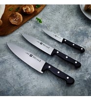 Zwilling Twın Chef 3 Bıçak Seti, Paslanmaz Çelik, Siyah (Çok Renkli)