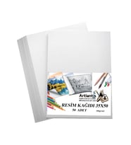 Resim Kağıdı 35x50 50 Li 100 gr 1 Paket 35*50 Resim Kartonu