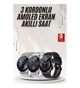 Mey İthalat® Çok Fonksiyonlu Akıllı Saat Bluetooth Bağlantılı Çağrı Cevaplayabilen Uzun Pil Ömrü