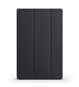 iPad 10.9 2022 (10.Nesil) Smart Cover Standlı 1-1 Tablet Kılıf (Siyah)