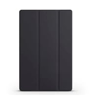 iPad 10.9 2022 (10.Nesil) Smart Cover Standlı 1-1 Tablet Kılıf (Siyah)