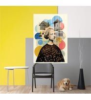 Miyrem-PopArt Design Cam Tablo-Model: 632