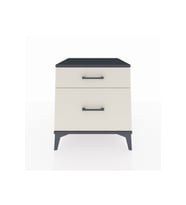 Kronos Komodin 2 Çekmeceli 60x59x64 Antrasit-Aytaşı