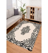 Dijital Kaymaz Taban Yıkanabilir Renkli Salon Halısı Mutfak Halısı Yolluk ND-SD-623 (Krem)