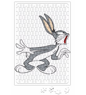 Looney Tunes Bugs Bunny Puzzle 240 Parça Yapboz