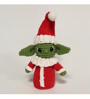 Neoal Baba Baby Yoda El Yapımı Figür Oyuncak - Yılbaşı Ağaç Süsü