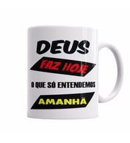 Frases Deus Kupa Bardak Porselen