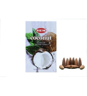 Hem coconut 2 paket toplam 20 adet geri akış konik tütsü