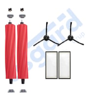 Roborock Q REVO PRO-S-MAXV Uyumlu 2 Ana Fırça 2 Yan Fırça 2 Filtre PKT-iasgf0000545