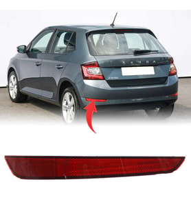 Skoda Fabia Sol Arka Reflektör Orijinal 2015-2020 6V9945105