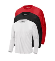 Erkek 3'lü Paket Basic Uzun Kollu Tişört Sporcu Body T-shirt