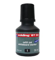 Edding BT30 Whiteboard Marker Ink Yazı Tahtası Kalemi Mürekkebi 30 ml. SİYAH 