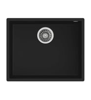 TEKA Square 50.40 TG Siyah Tezgah Altı Granite Eviye 115230020