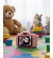 Northcity Mini HD Video Kamera - Fotoğraf ve Video Çekimi İçin Şarjlı, Hafızalı ve Genişletilebilir Mini Kamera