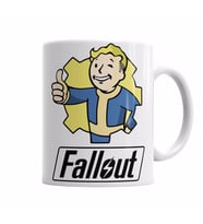 Fallout Vault Boy Kupa Bardak Porselen