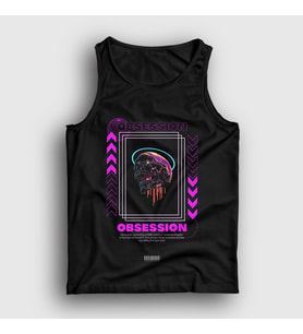 Presmono Unisex Siyah Obsession Art Sanat Atlet 449327tt