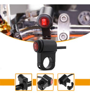 Motosiklet Gidonu Far Sis Spot Işığı Anahtarı