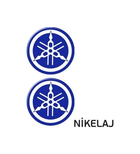 YAMAHA UYUMLU 6 (5X5CM) İKİLİ DAMLA ETİKET (DE014)