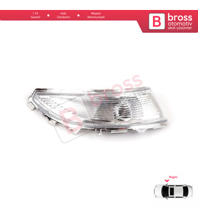Renault Clio MK4 Captur MK1 Zoe Nissan Micra MK5 261604623R İçin Sağ Yan Ayna Sinyali