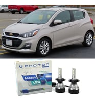 Chevrolet Spark Led Xenon Uzun + Kısa Far Ampulü H4 Access Yeni Seri Beyaz