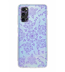 Samsung Galaxy S20  Kamera Korumalı Kapak Nostalji Desen Tasarımlı  Şeffaf  Kılıf
