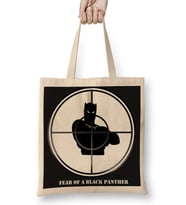 Hip Hop Fear of a Black Panther Bez Çanta Uzun Saplı