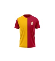 Galatasaray Orijinal 5 Yıldız Parçalı Forma T-shırt (Sarı-Kırmızı)