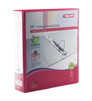 Bigpoint 4D Mekanizmalı Klasör 7 cm Açık Kırmızı