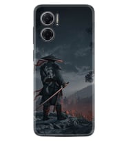 Xiaomi Redmi Note 11E Kılıf Silikon Desen Özel Seri Warrior 1653