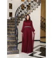 Alya Abiye Bordo FVM206