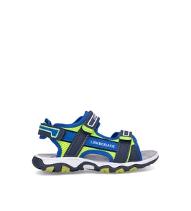 Lumberjack 101985133 5M Loten 5FX Filet Erkek Çocuk Düz Sandalet Mavi