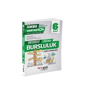 6. Sınıf İOKBS Varyasyon Tüm Dersler Bursluluk Soru Bankası Gizli Yayınları