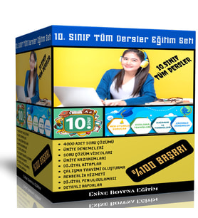 10. Sınıf Tüm Dersler Dijital Eğitim Seti