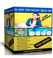 10. Sınıf Tüm Dersler Dijital Eğitim Seti