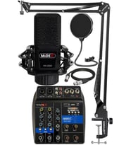 Midex MX-2020 Solo Mix Condenser Mikrofon ve Kayıt Mixer Seti