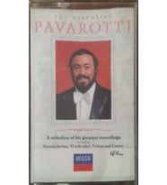 (Plak Değildir KASET tir) The Essentinal Pavarotti Kaset
