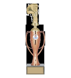ODAK KUPA - Figürlü Kupalar - Briç Figürlü Kupalar FG-025 C - 36 cm