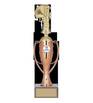 ODAK KUPA - Figürlü Kupalar - Briç Figürlü Kupalar FG-025 C - 36 cm