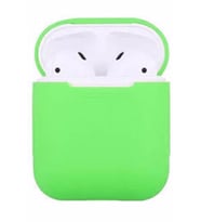 Airpods 1-2.  Uyumlu Yeşil Kulaklık Silikon Kılıf