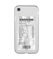 Iphone XR Uyumlu Eminem Tasarımlı Şeffaf Telefon Kılıfı