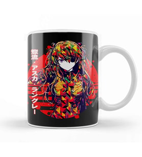 Asuka Langley 09 Kupa Bardak Porselen