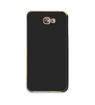 Samsung Galaxy J7 Prime Kılıf Volet Silikon - Siyah