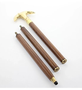 Pirinç Çapalı Baston 15153