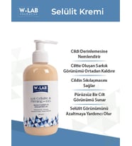W LAB Selülit Karşıtı Ve Sıkılaştırıcı Jel 250 ML