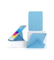 9.7 Inç 2018 6. Nesil Kılıf Kalem Bölmeli Tri Folding Smart Katlanabilir Standlı 360 Tam Koruma