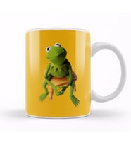 Kermit Disappointment Kupa Bardak Porselen