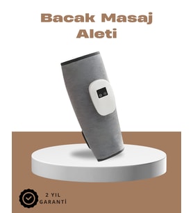Kablosuz Titreşimli Baldır Masaj Aleti – Isıtmalı, 3 Basınç Ayarlı, Şarjlı Taşınabilir - Lisinya