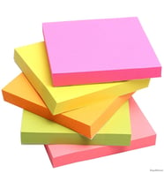 Rubenis Pembe 76X76 Yapışkanlı Not Kağıdı