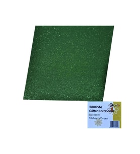 Bafix Simli Karton 50x70 CM Yeşil Simli Karton (10 Lu Paket)