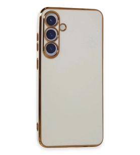 Durukar® Samsung Galaxy S24 Plus Kılıf Volet Silikon - Beyaz
